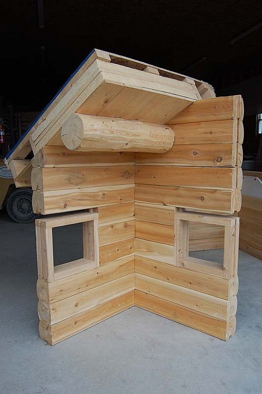 Cedar Log Home Wall Options