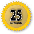 25 year warranty